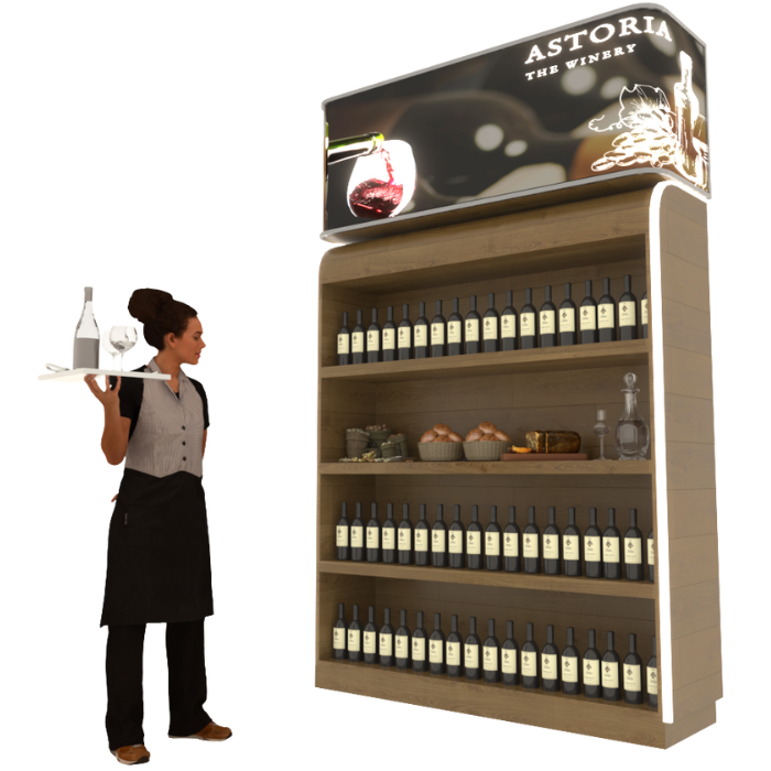Pannello LED per espositore